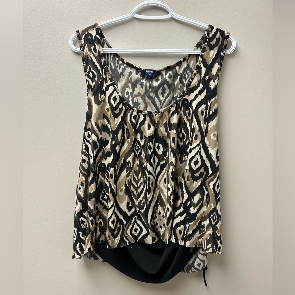 Reitman’s Tank Top Blouse
